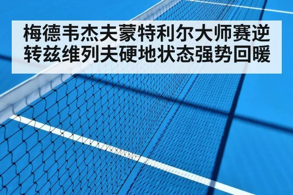 hard court tennis match